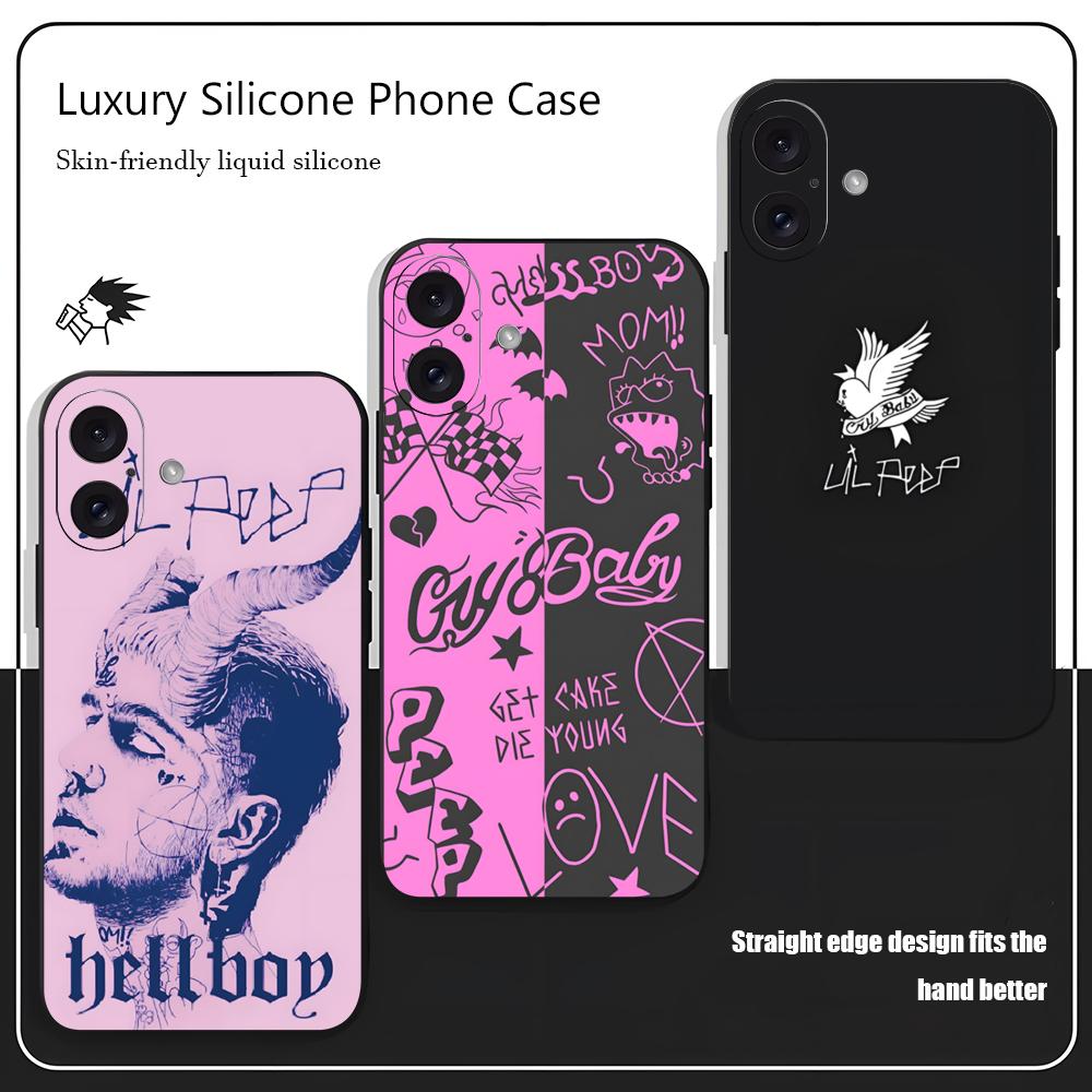 Phone Cases Iphone 14 - L-Lil Peep Famous Star Popular Phone