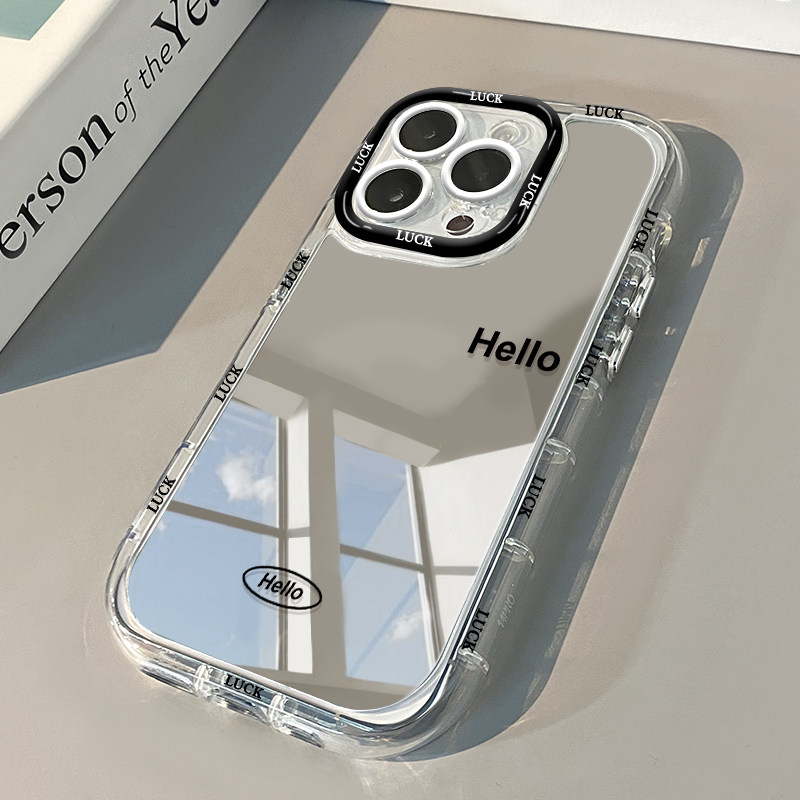 Phone Cases Websites - Simple Makes People Happy Letter Mirror