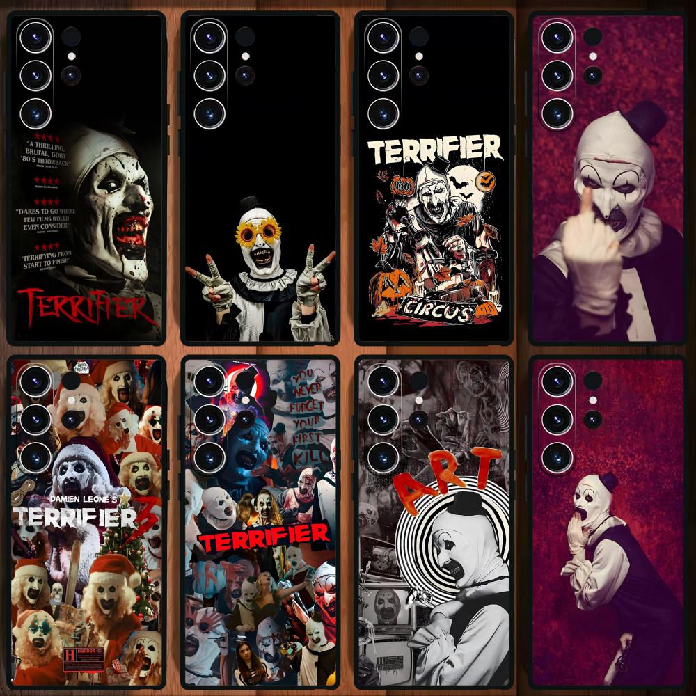 Phone Cases Galaxy S24 - Art the Clown Phone Case For