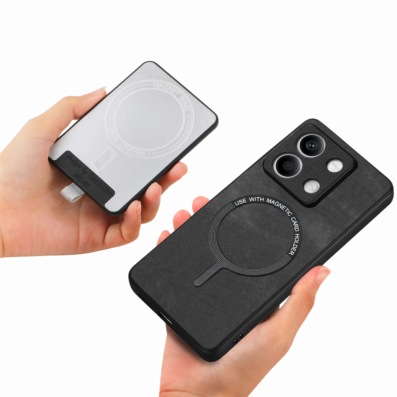 Phone Cases With Wallet On Back - Two in One Phone Case For