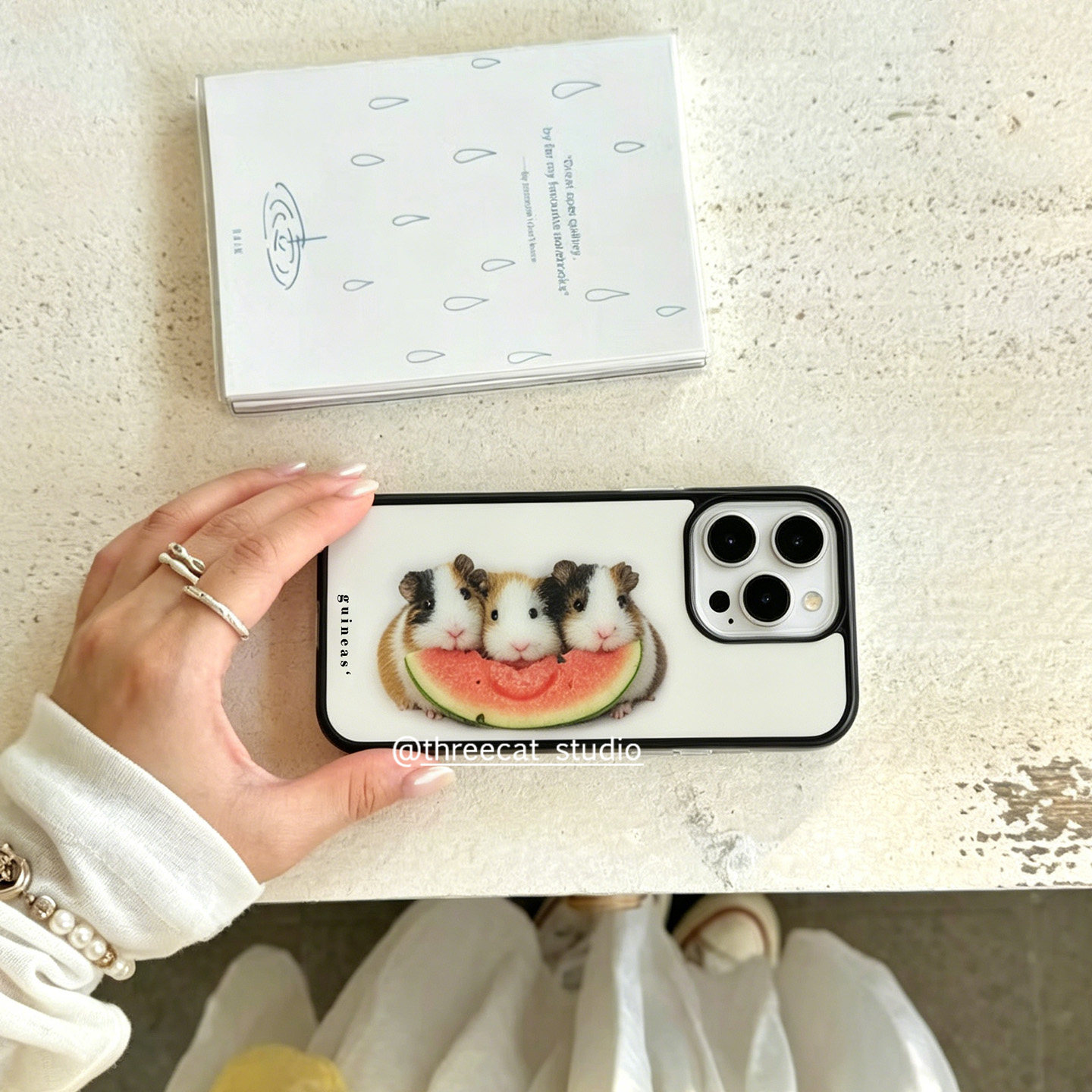 Korean Ins Guinea Pig Eat Wate - огляд і ціна Phone Cases Korean