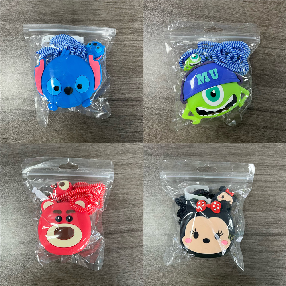 4Pcs/Set Cute 3D Cartoon Cable - огляд і ціна Phone Cases Uk