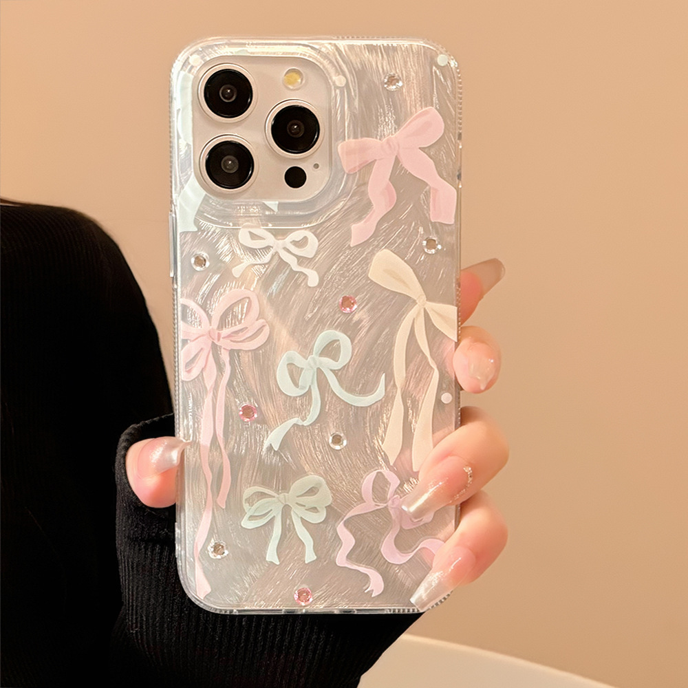 Korean Colorful Bowknot Diamon - огляд і ціна Phone Cases Korean