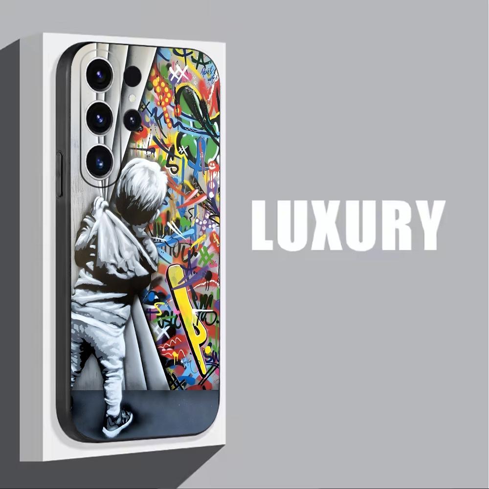 Banksy Graffiti Art  Phone Cas - огляд і ціна Phone Cases Galaxy S24