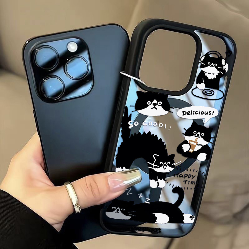 Funny Black Cat Wireless Charg - огляд і ціна Phone Cases With Magsafe