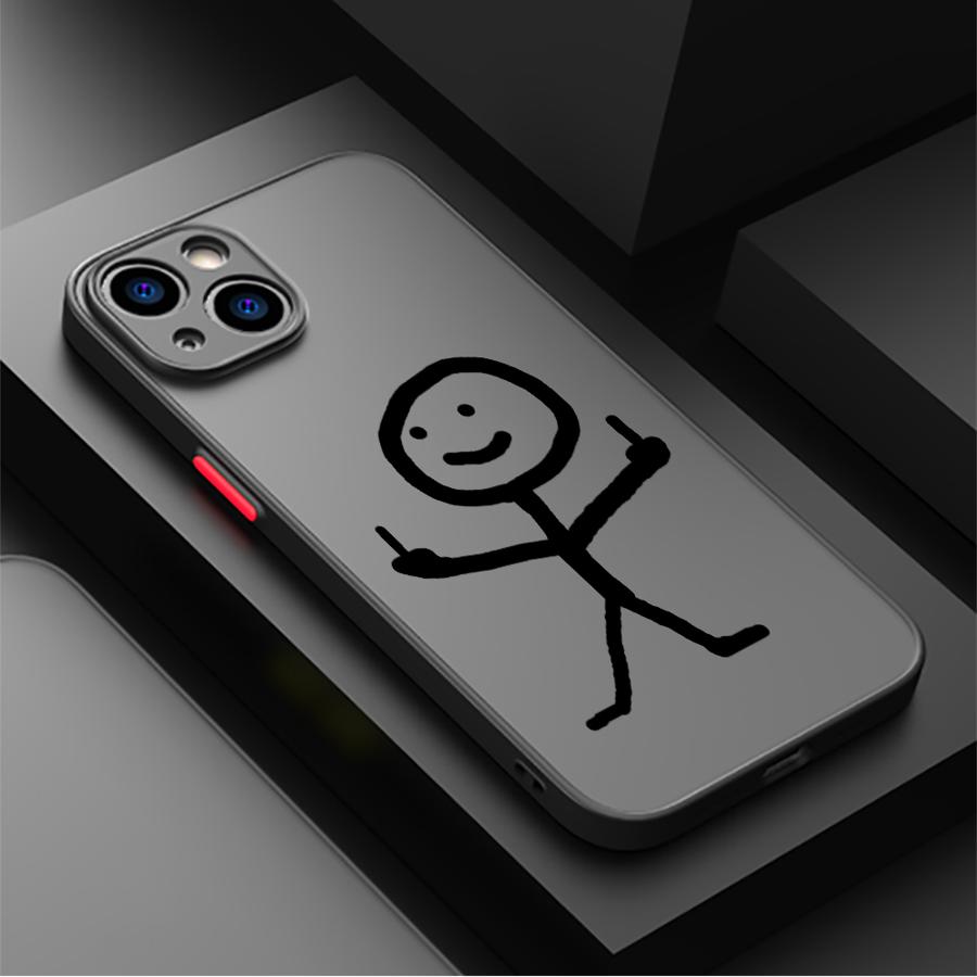 Finger People Stickman Funda B - огляд і ціна Phone Cases Websites