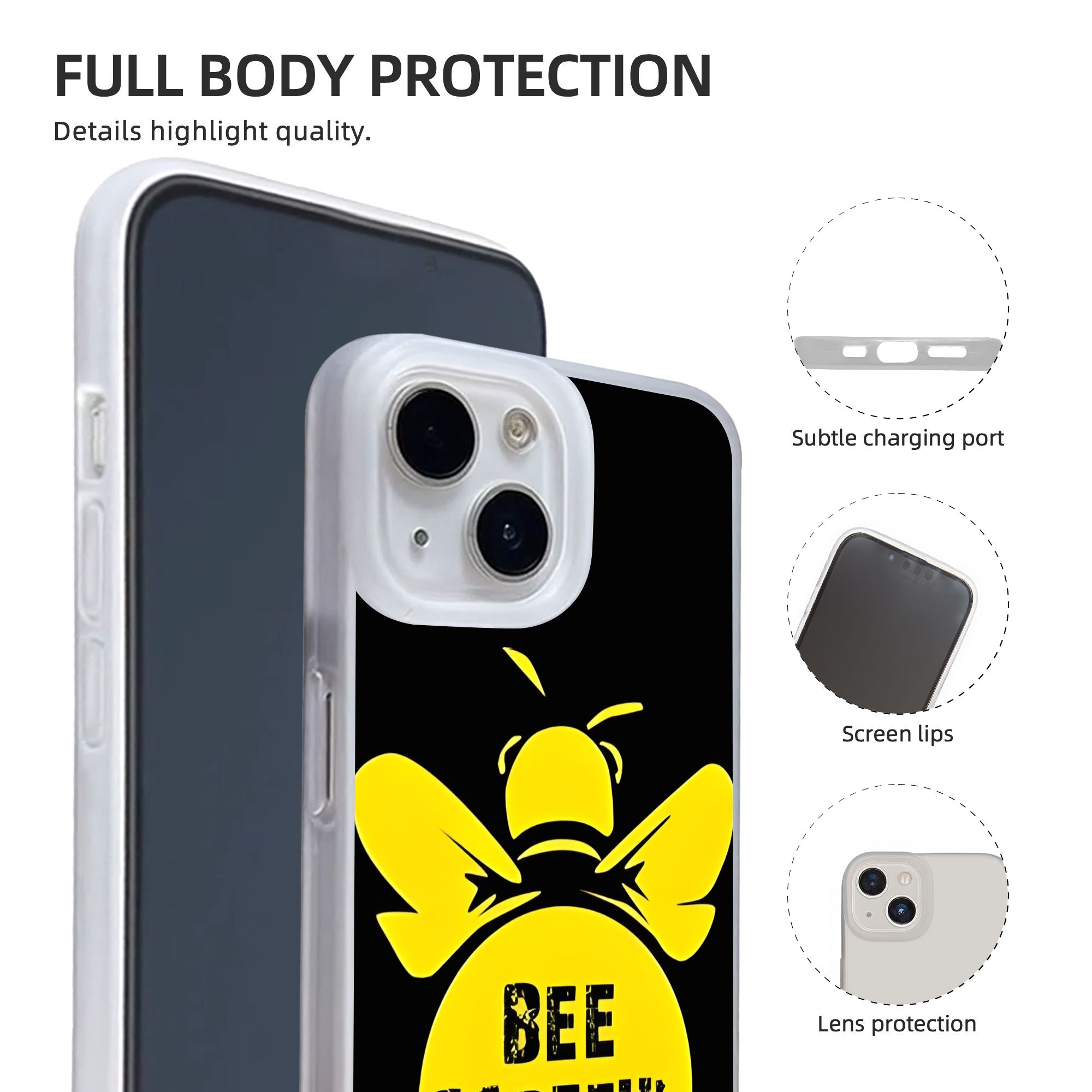 New Armor Bumper Shockproof Be - огляд і ціна Phone Cases Typo