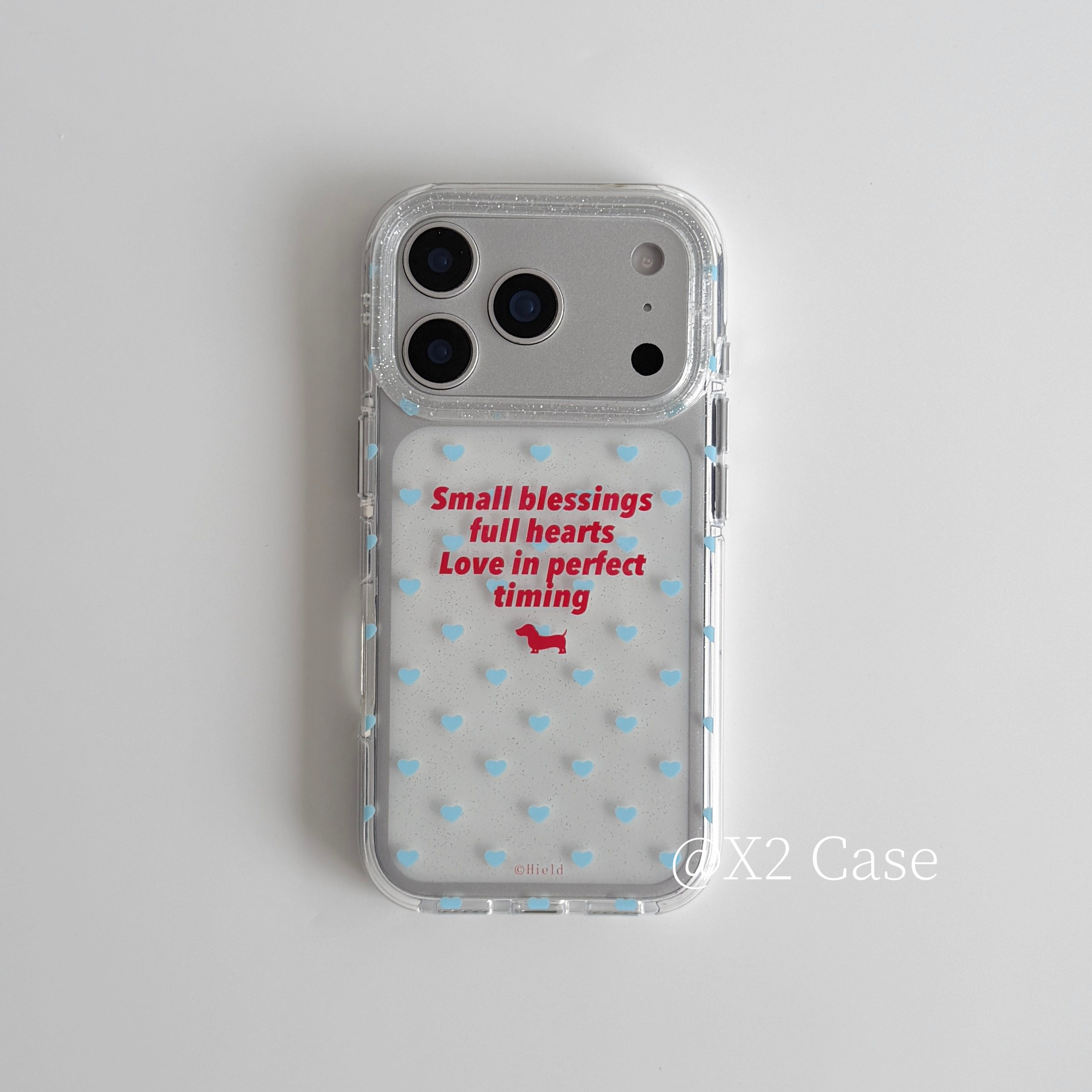 Ins Blue Love English Shining  - огляд і ціна Phone Cases For Girls