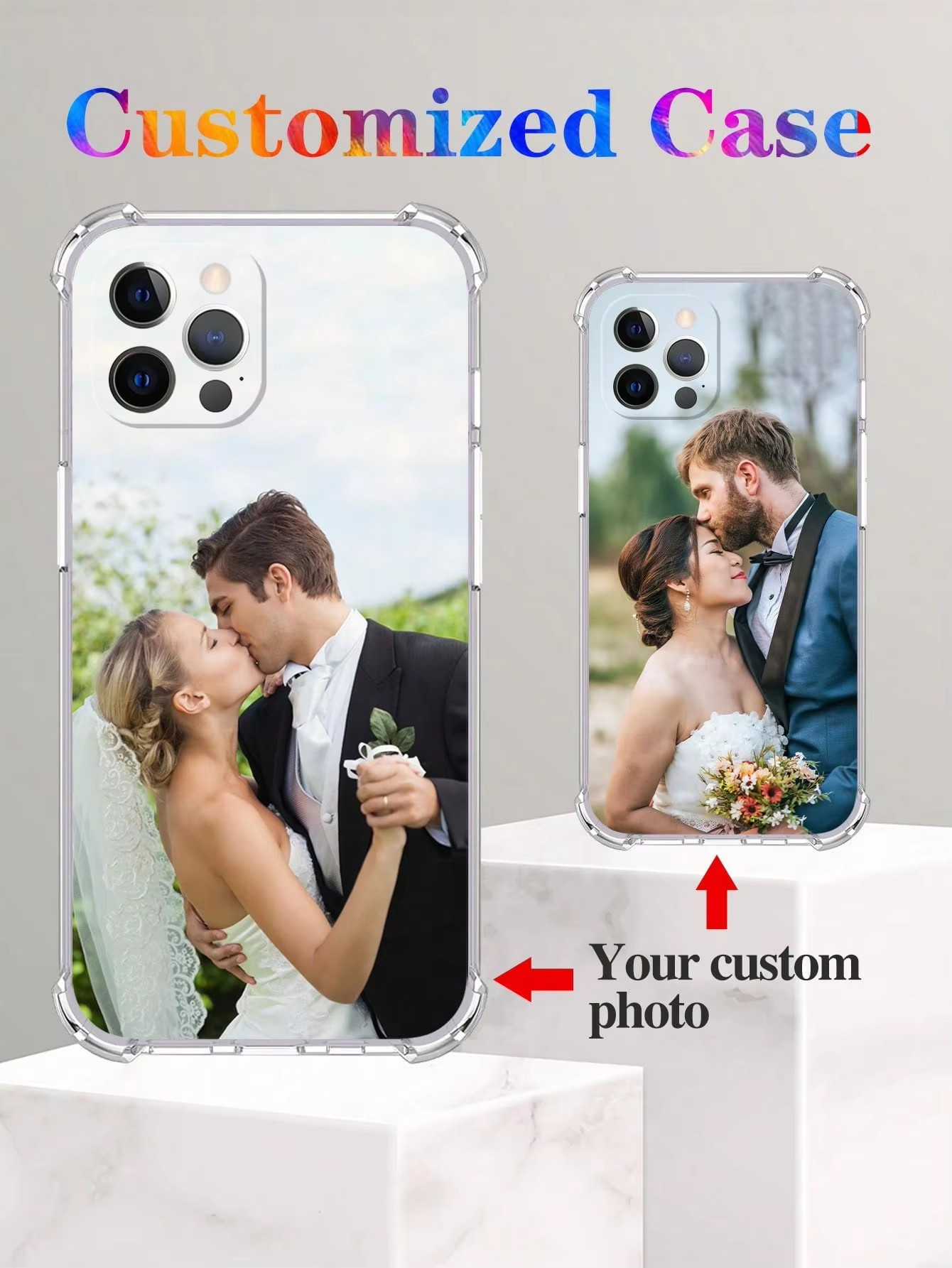 Clear Shockproof Cover For iPh - огляд і ціна Phone Cases With Pictures