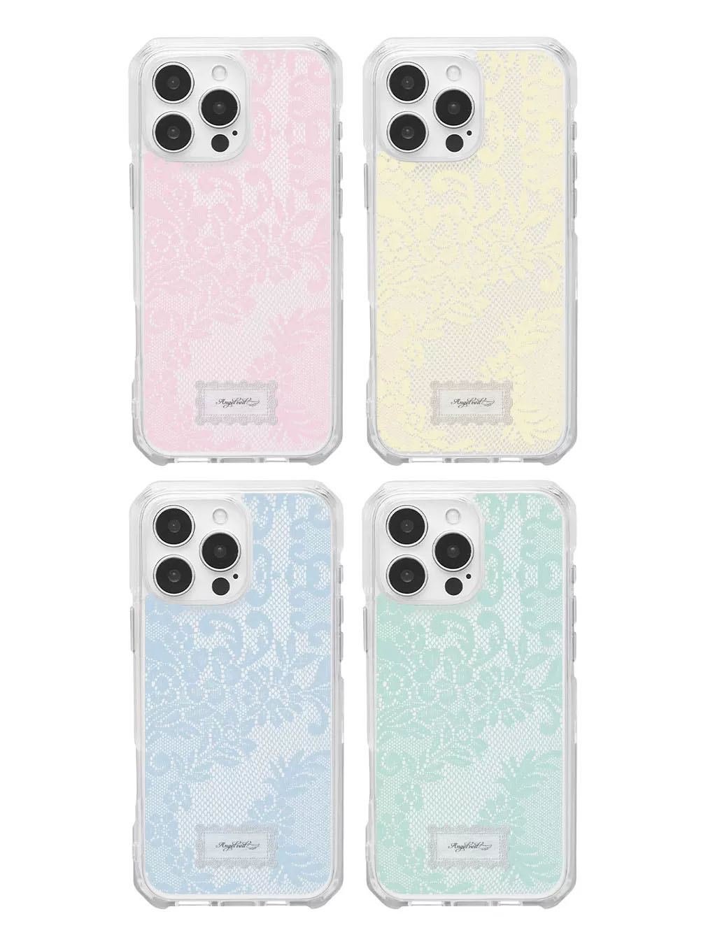 Korean Ins Colored Lace Sweet  - огляд і ціна Phone Cases For Girls