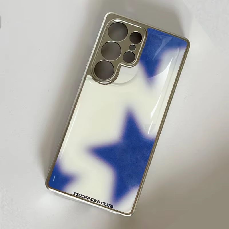 Korean Ins Blue star gradient  - огляд і ціна Phone Cases Korean