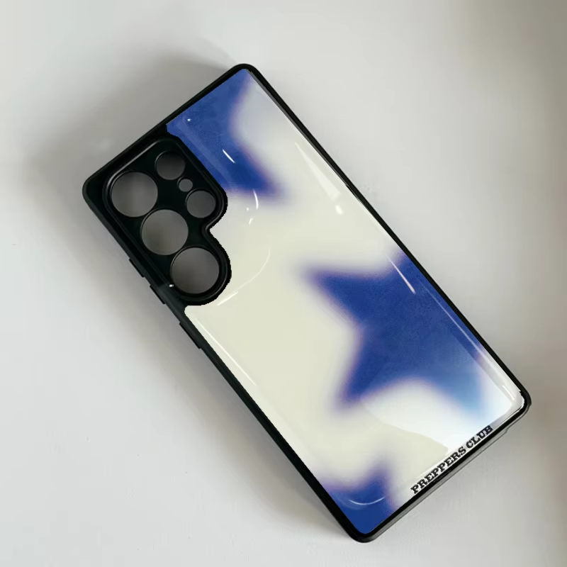 Korean Ins Blue star gradient  - огляд і ціна Phone Cases Korean