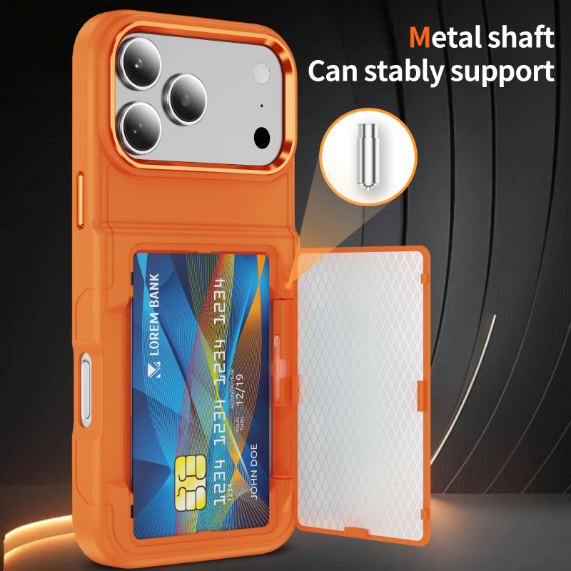 New Solid Color Frosted PC Wal - огляд і ціна Phone Cases With Wallet On Back