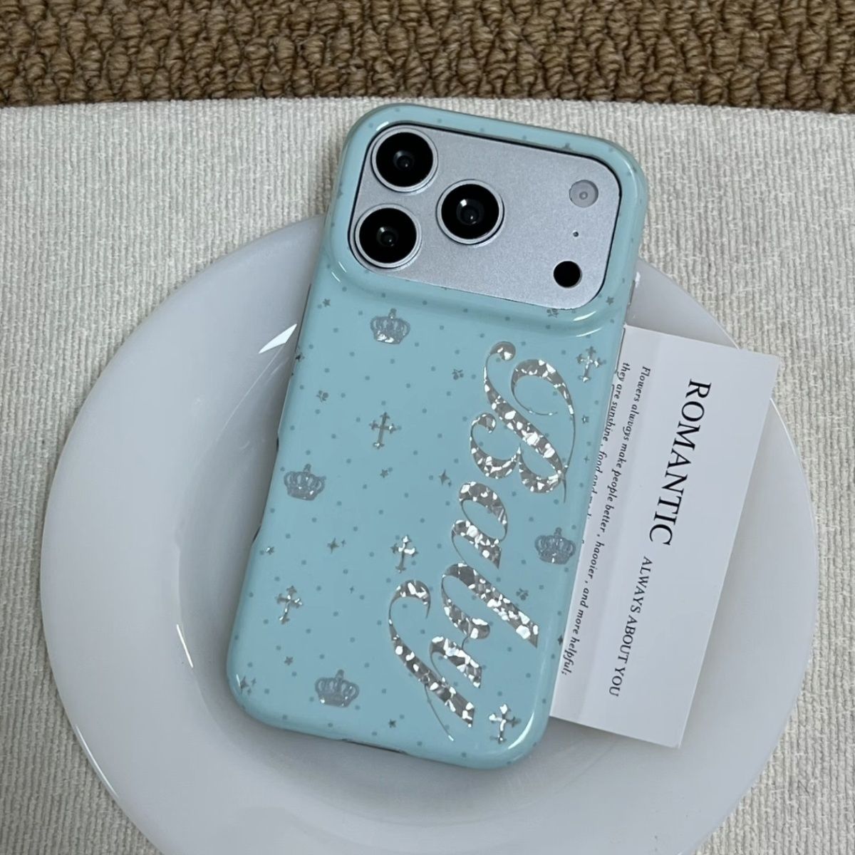 Korean Ins Mint Colored Englis - огляд і ціна Phone Cases Korean