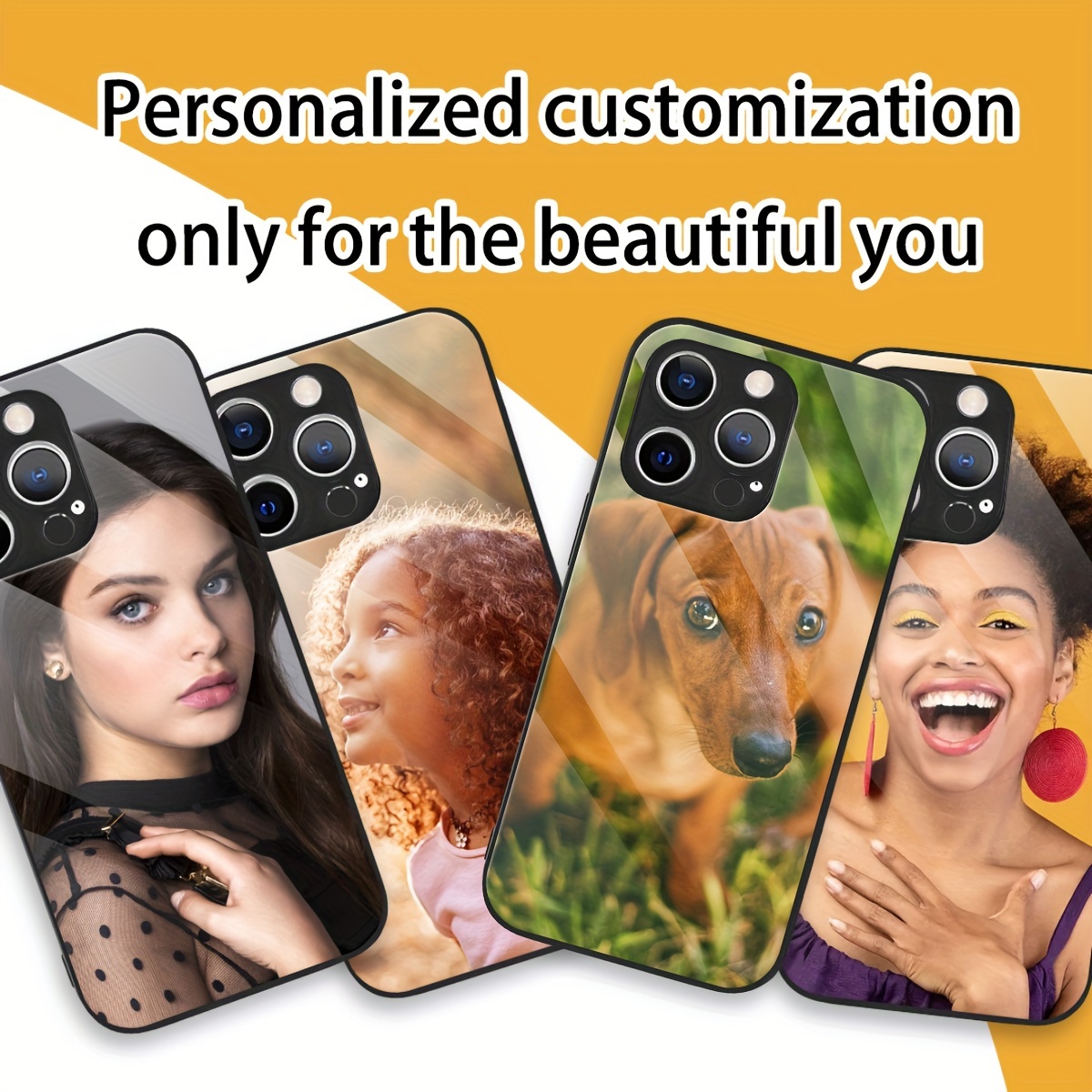 Custom Photo Mirror Glass Case - огляд і ціна Phone Cases With Pictures