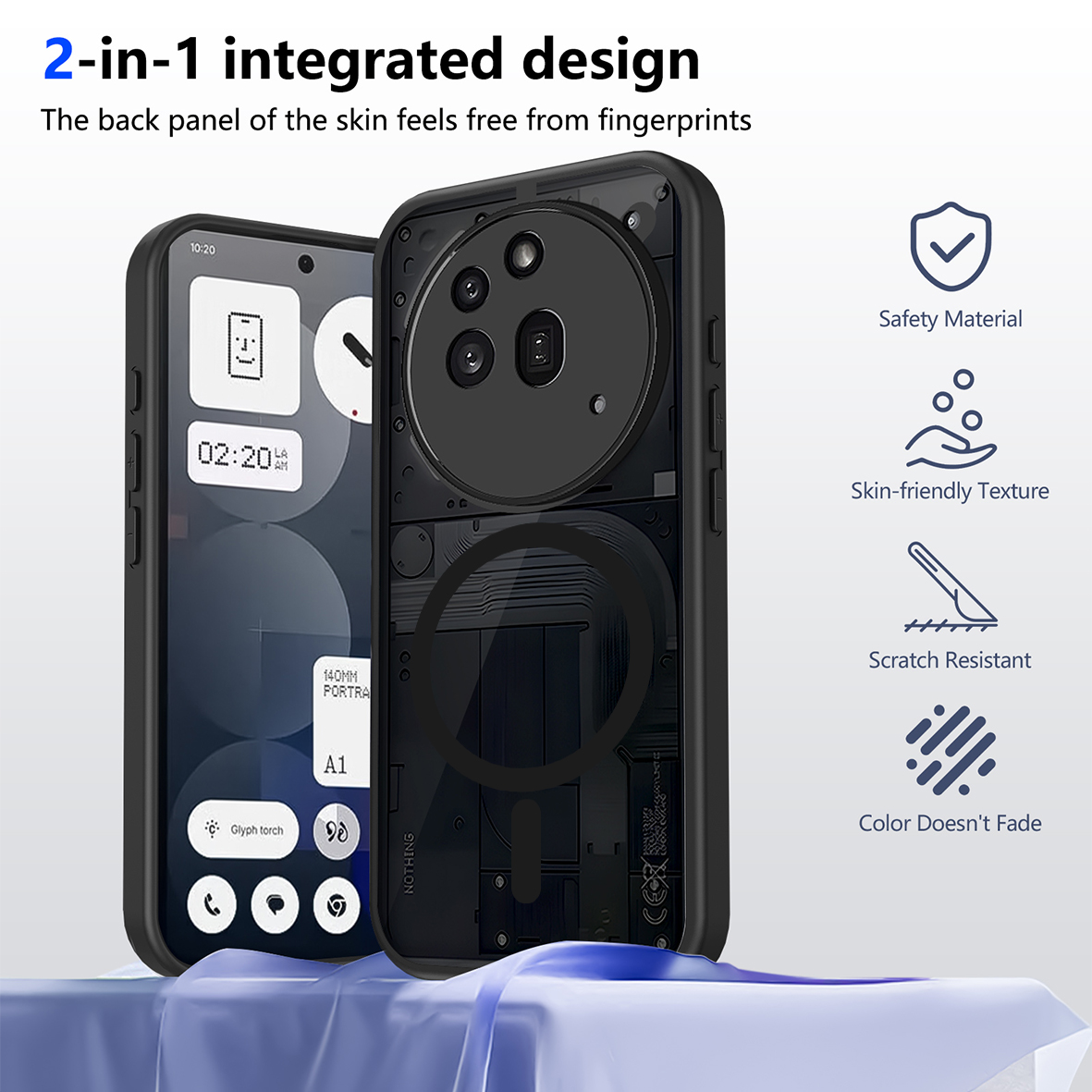 Ultra-Thin Matte translucent M - огляд і ціна Phone Cases Nothing 3A