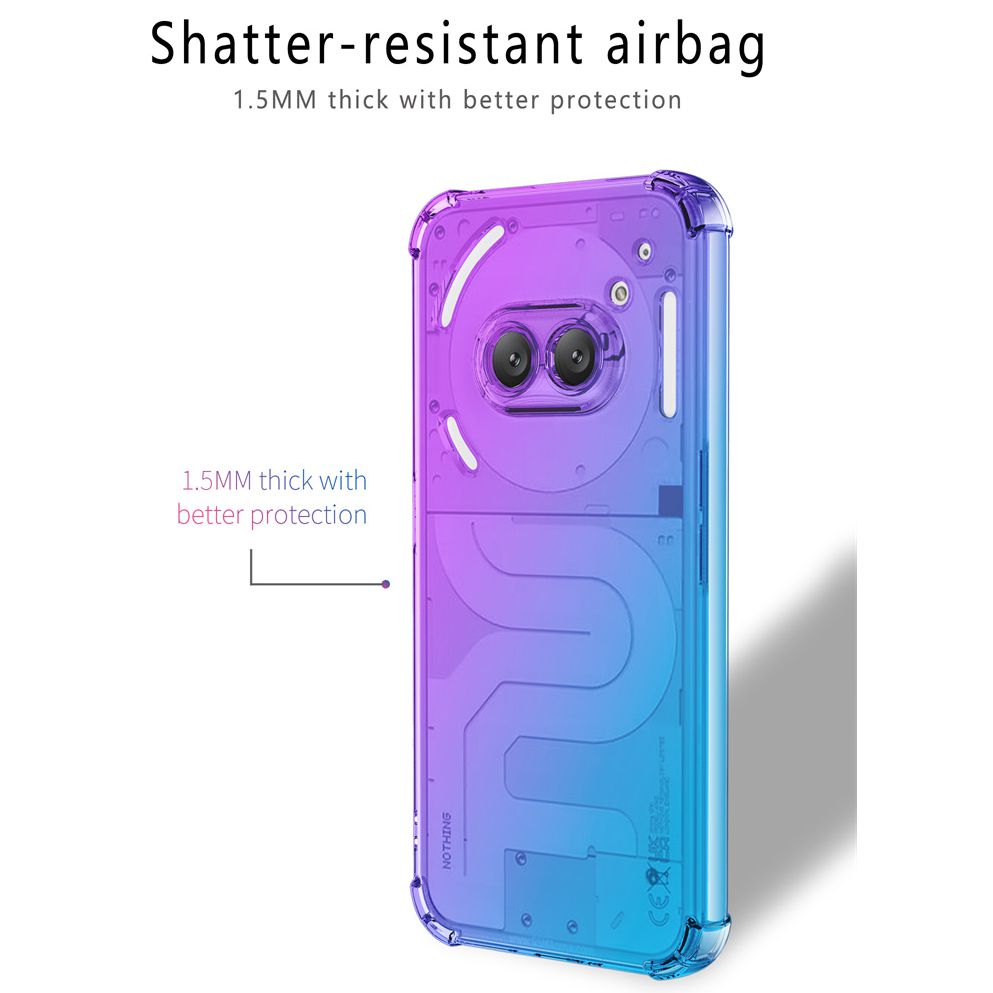 Four-corners Shockproof Gradie - огляд і ціна Phone Cases Nothing 3A
