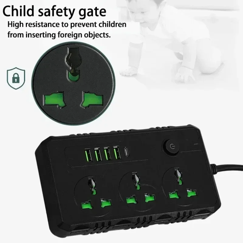 Power Strip with 4 USB and 1 T - огляд і ціна Phone Cases Uk