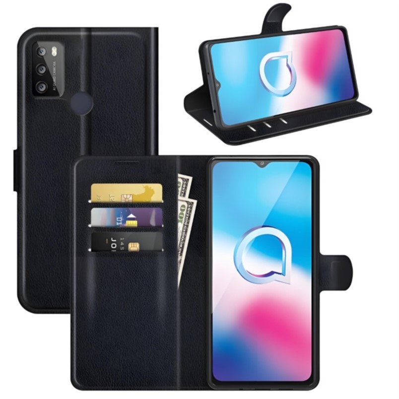 for alcatel 1s 2021 case flip  - огляд і ціна Phone Cases With Wallet On Back