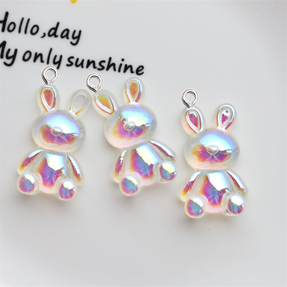 10Pcs Fashion Colorful Rabbit  - огляд і ціна Phone Cases Websites