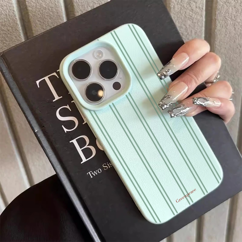 Green Stripe Print Summer Phon - огляд і ціна Phone Cases Australia