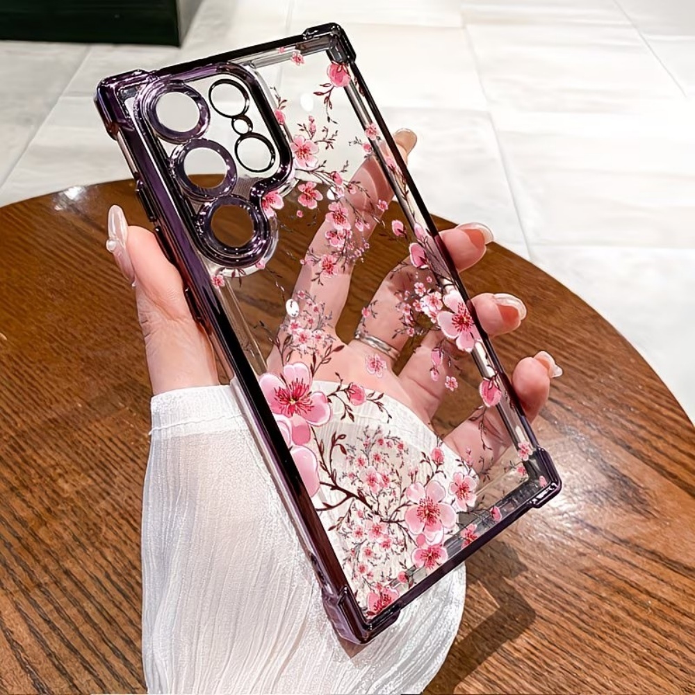 Cherry Blossom Electroplated F - огляд і ціна Phone Cases Galaxy S24