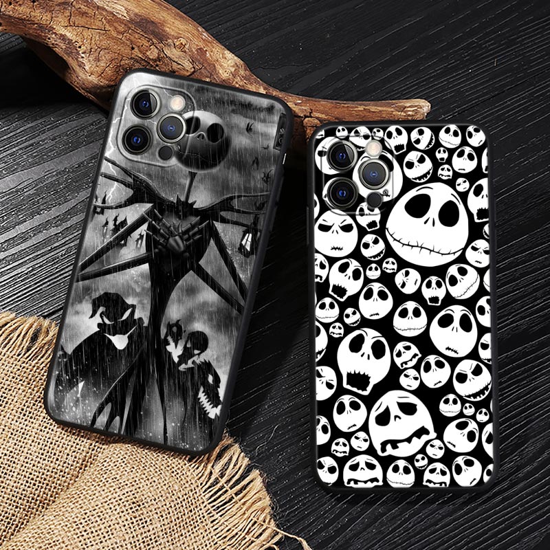 Jack Skellington Black Art Dis - огляд і ціна Phone Cases Disney