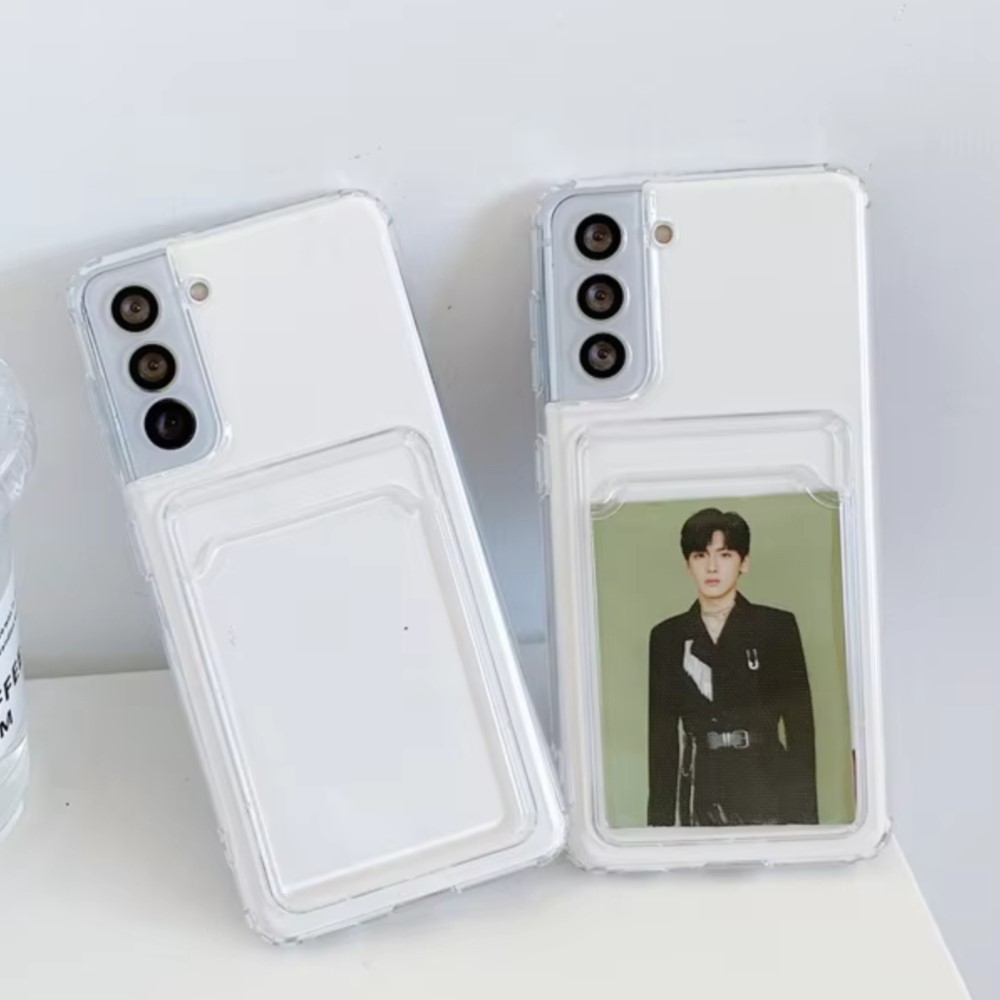 Clear Silicone Card Slot Holde - огляд і ціна Phone Cases With Pictures