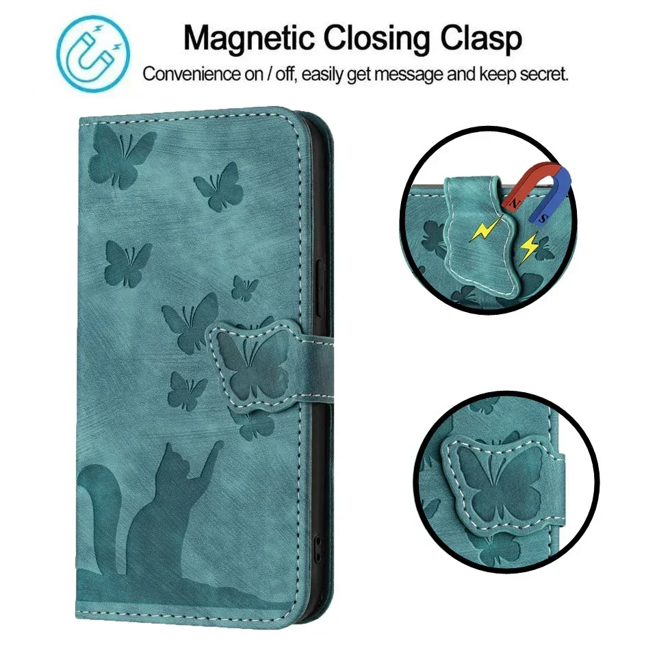 3D Cat Wallet Flip Case for Co - огляд і ціна Phone Cases With Wallet On Back