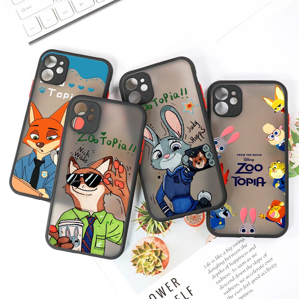 Disney Nick Judy Matte Translu - огляд і ціна Phone Cases Disney
