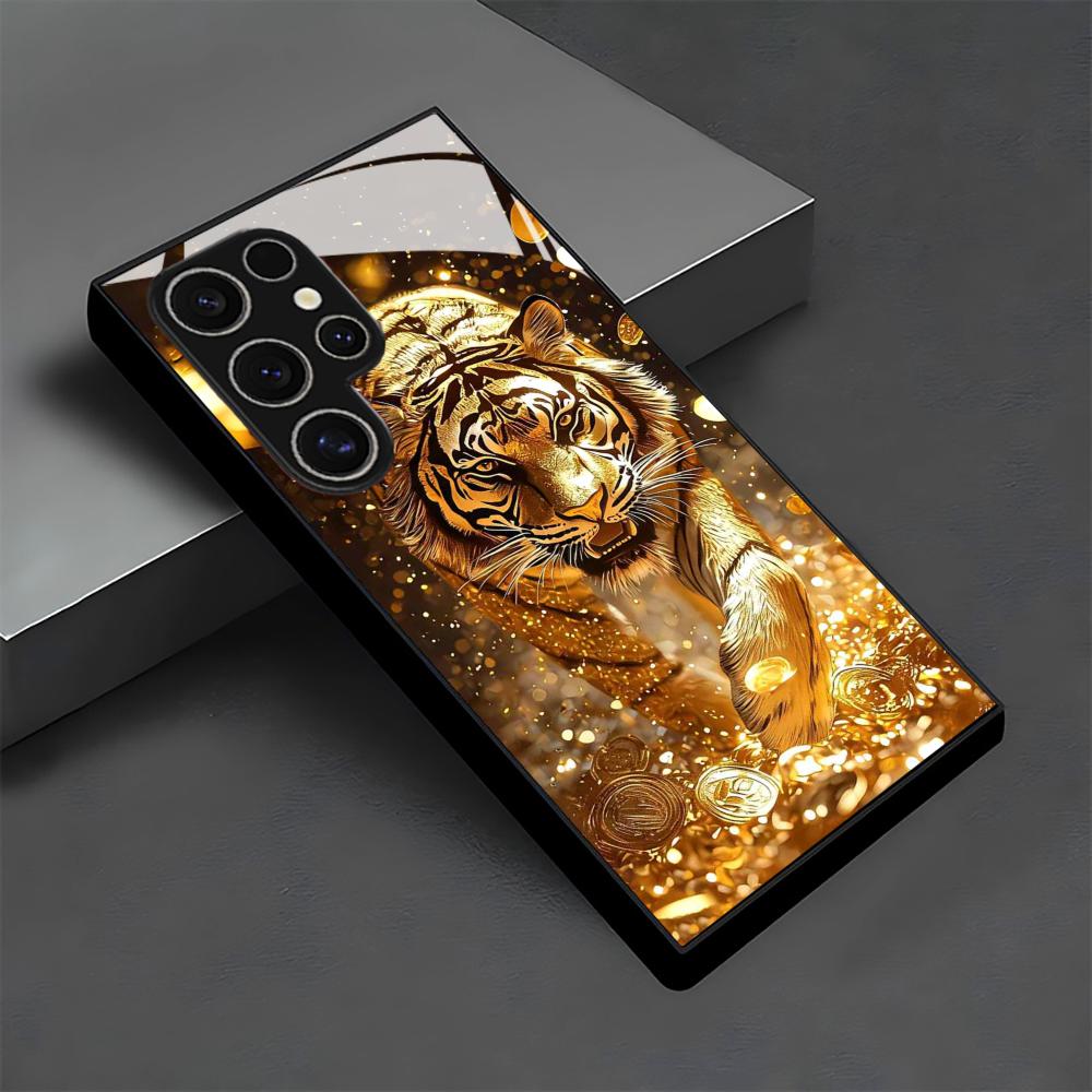 Tiger pattern glass Phone Case - огляд і ціна Phone Cases Galaxy S24