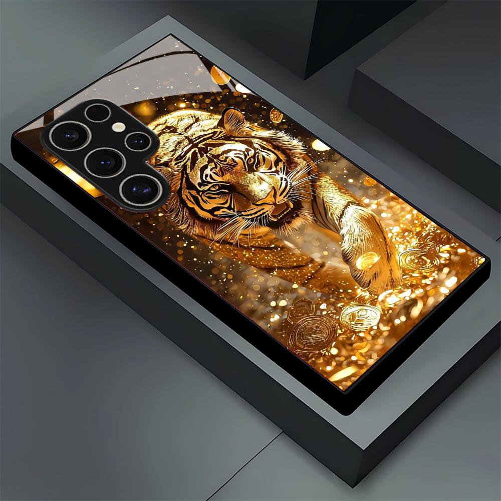 Tiger pattern glass Phone Case - огляд і ціна Phone Cases Galaxy S24