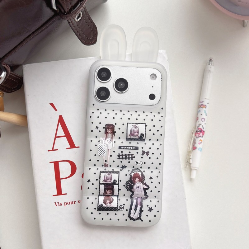 Japanese Y2K Cute Bunny Ear Ph - огляд і ціна Phone Cases For Girls